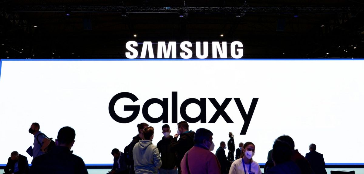 Werbebanner für Samsung Galaxy.