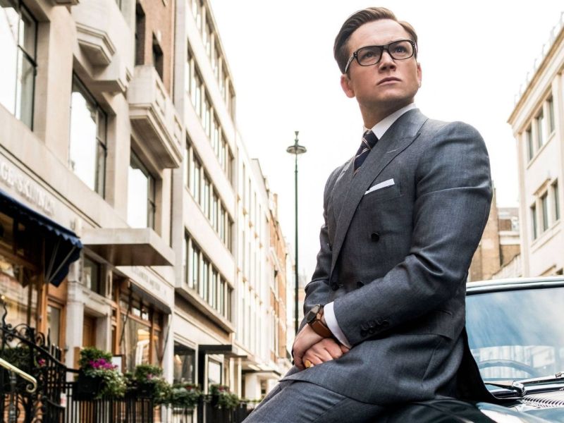 Taron Egerton in Kingsman.