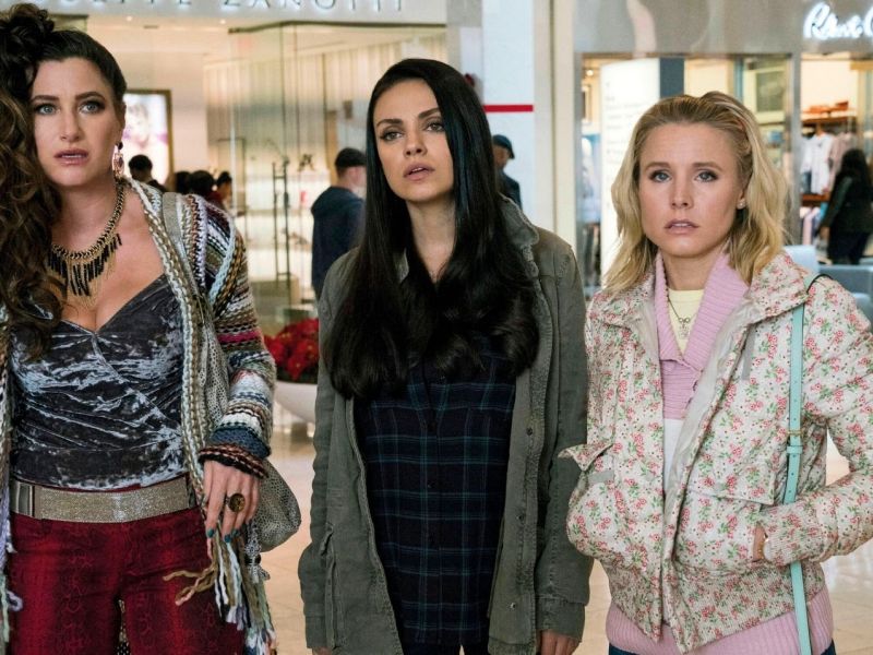 Kathryn Han, Mila Kunis und Kristen Bell in Bad Moms 2.