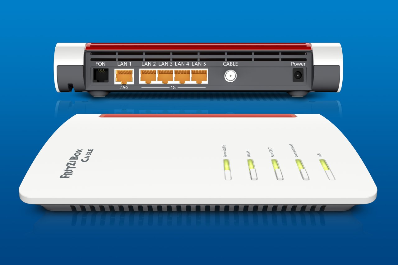 Der Name der neuen AVM-FritzBox 6660 verrät, welche völlig neue Funktion der Router mitbringt.