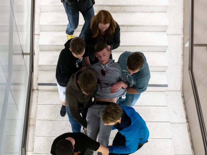 Terrorübung der Münchener Polizei am Hauptbahnhof (Symbolbild)