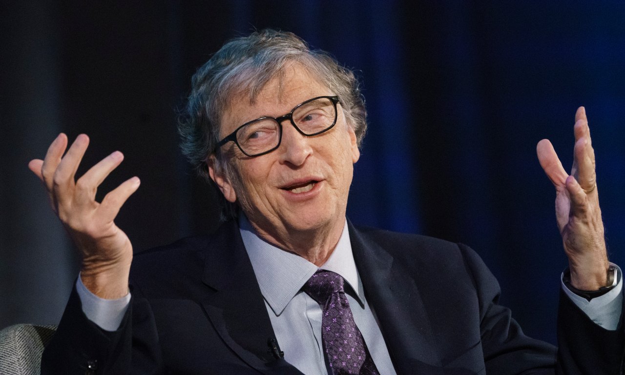 Milliardär und Microsoft-Gründer Bill Gates hat gut lachen. Er kennt die Antwort auf seine Frage.