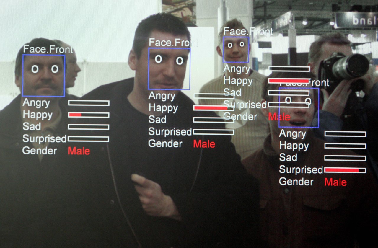 Sieht so die Zukunft aus? Totale Überwachung dank Gesichtserkennung.