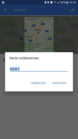 Du kannst die Karten natürlich auch umbenennen.