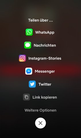 Gehe einfach auf die Netflix-App.