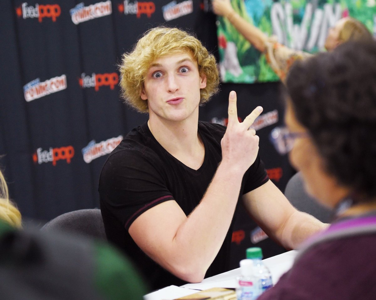 YouTuber Logan Paul