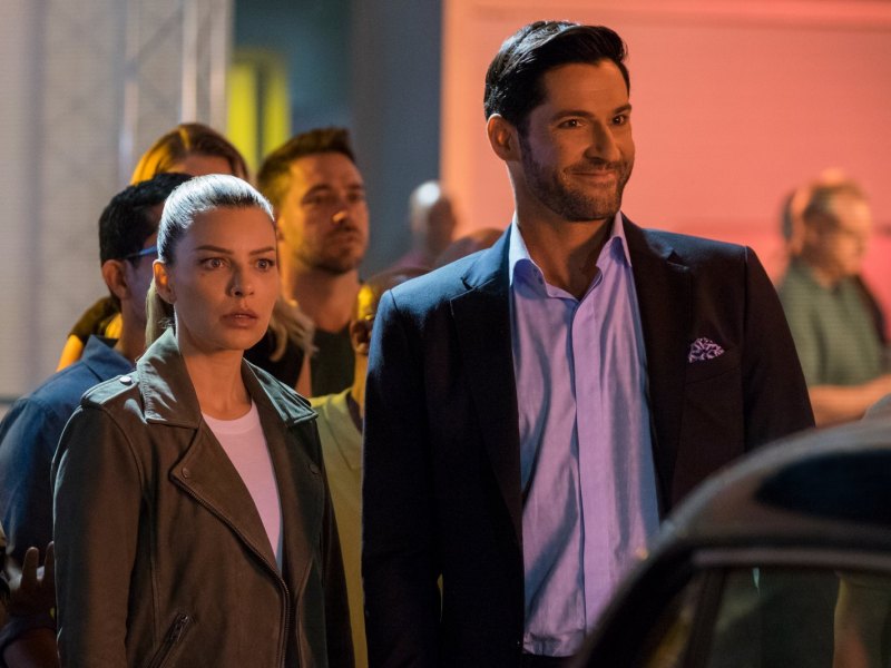 Lauren German als Chloe in Lucifer.