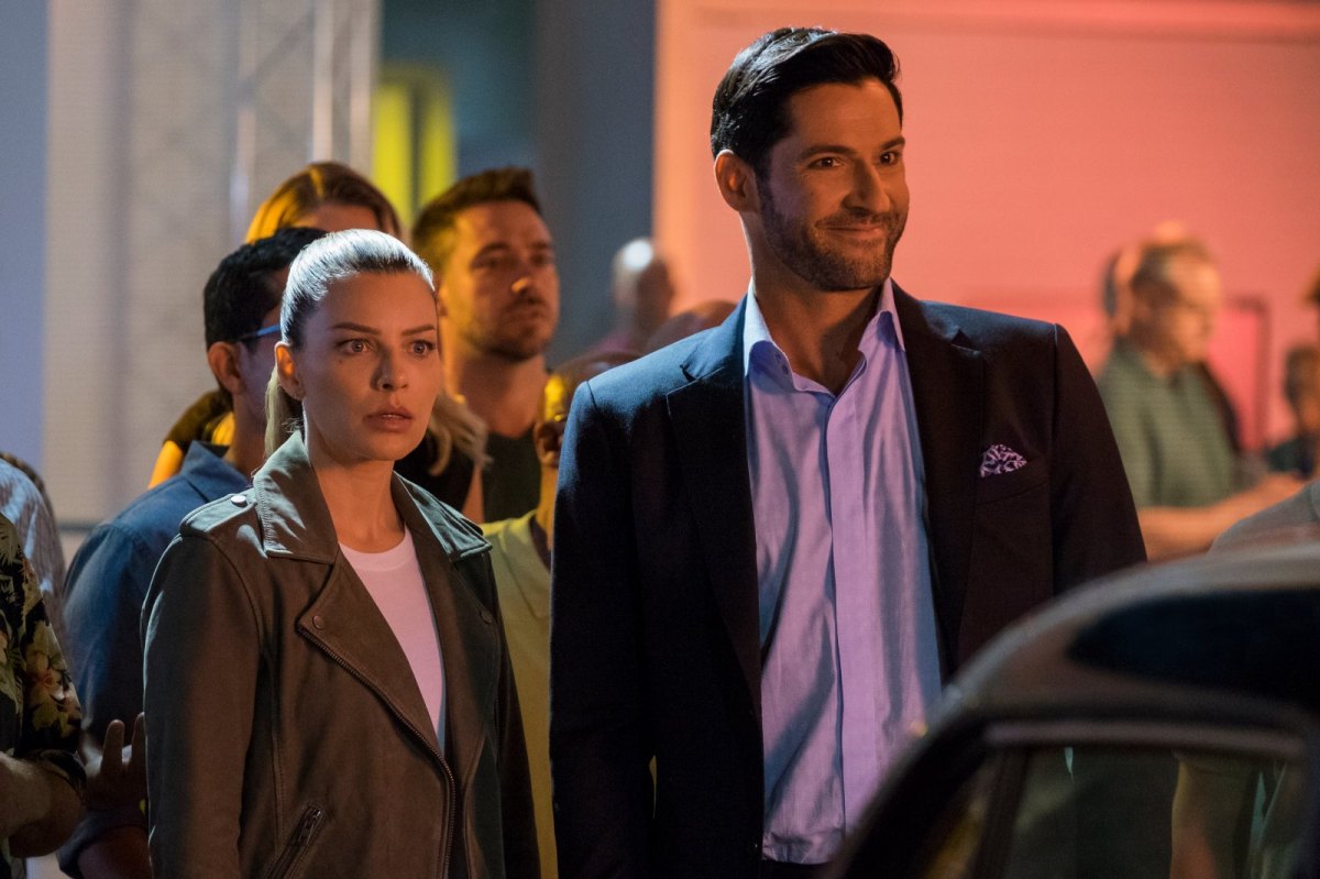 Lauren German als Chloe in Lucifer.