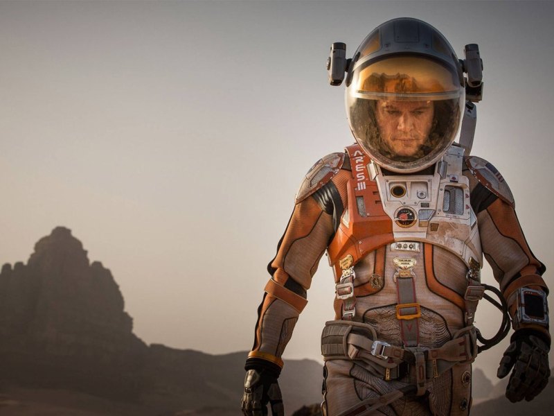 Matt Damon in The Martian