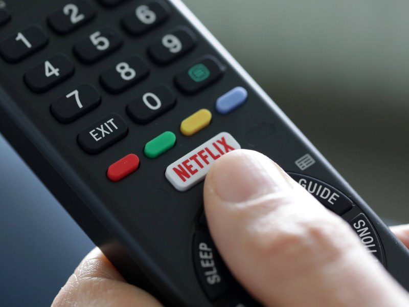 Fernbedienung mit Netflix-Button