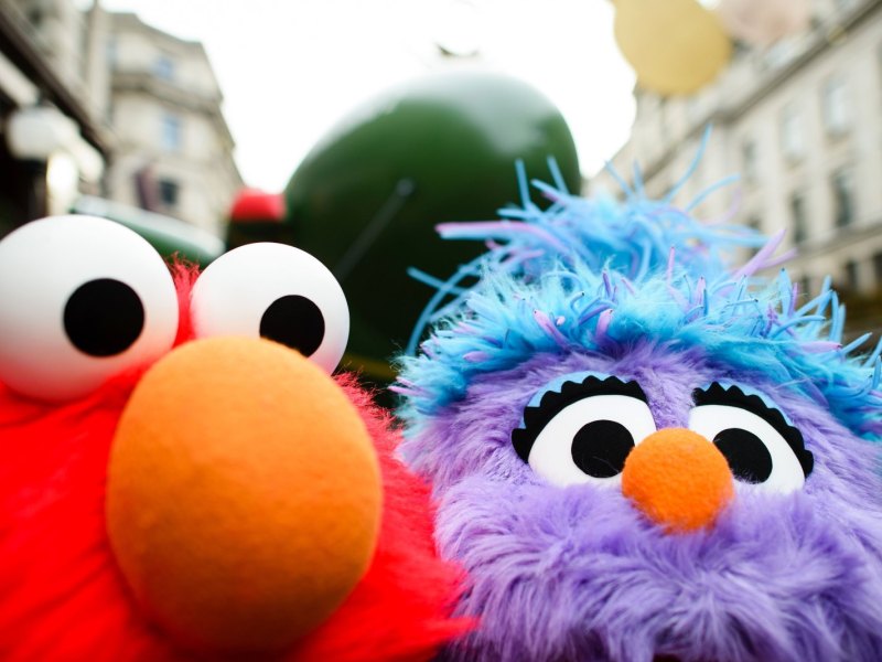 Elmo und Phoebe aus "Das Furchester Hotel"