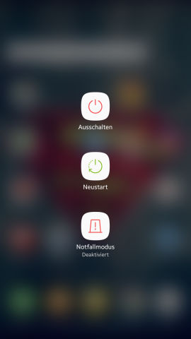 Einfach mal neustarten. Auch das kann euer Handy schneller machen.