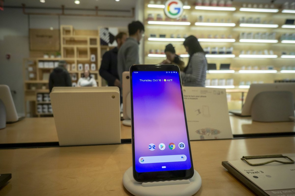 Pixel 3 auf Pixel Stand