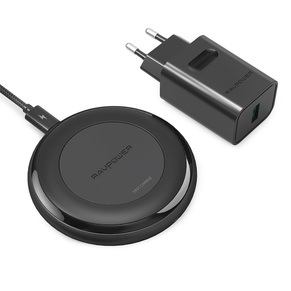 Der Wireless Charger RAVPower hat ein gutes Preis-Leistungsverhältnis. 