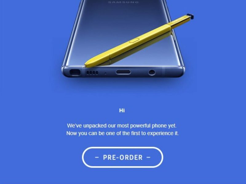 Samsung Galaxy Note 9