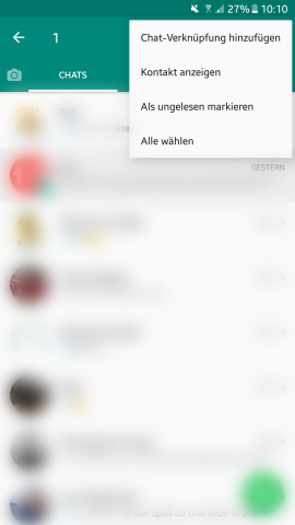 WhatsApp Nachrichten ungelesen zu machen, geht mit wenigen Schritten.