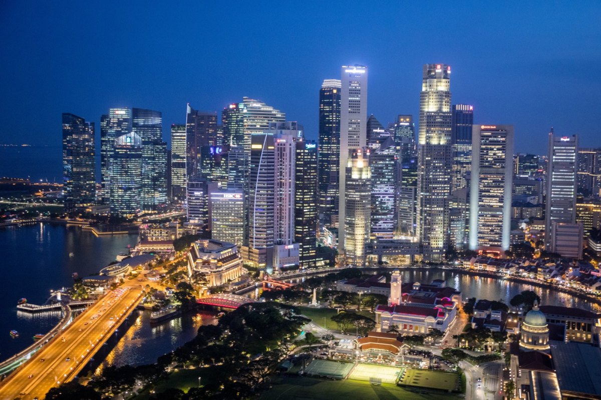 Singapur Skyline