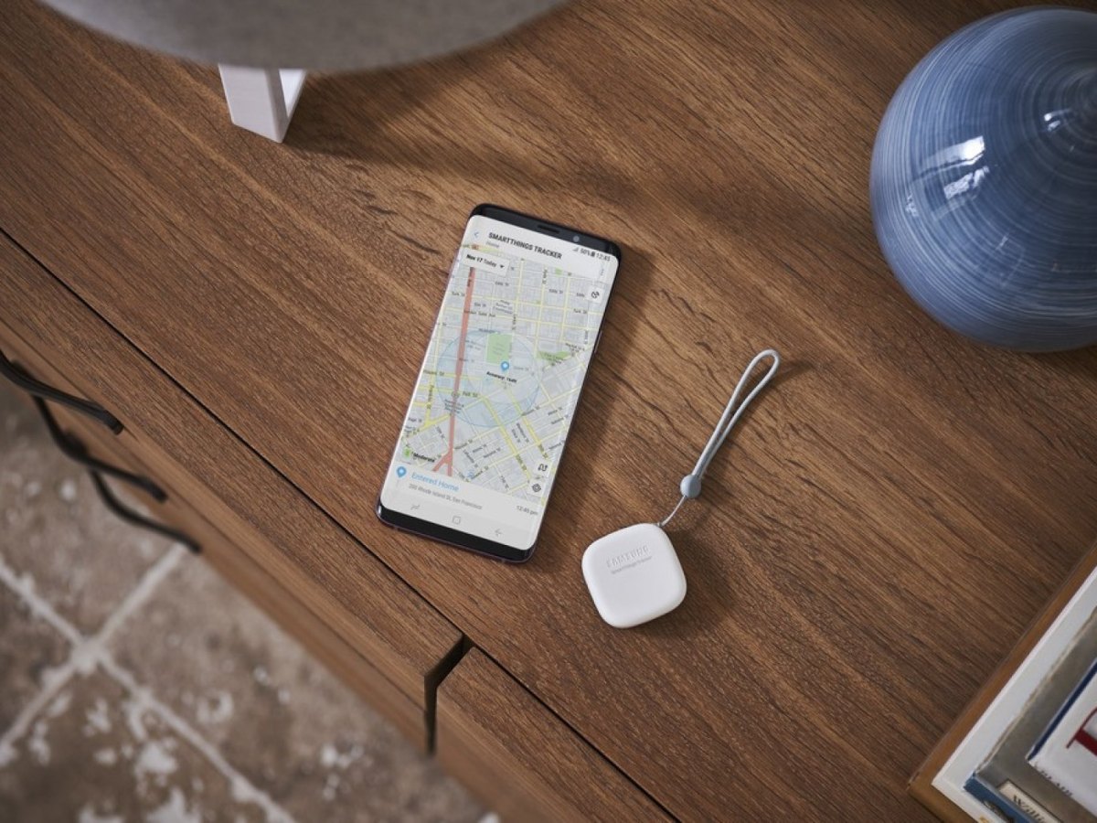 Samsungs SmartThings Tracker will das Smart Home fit machen.