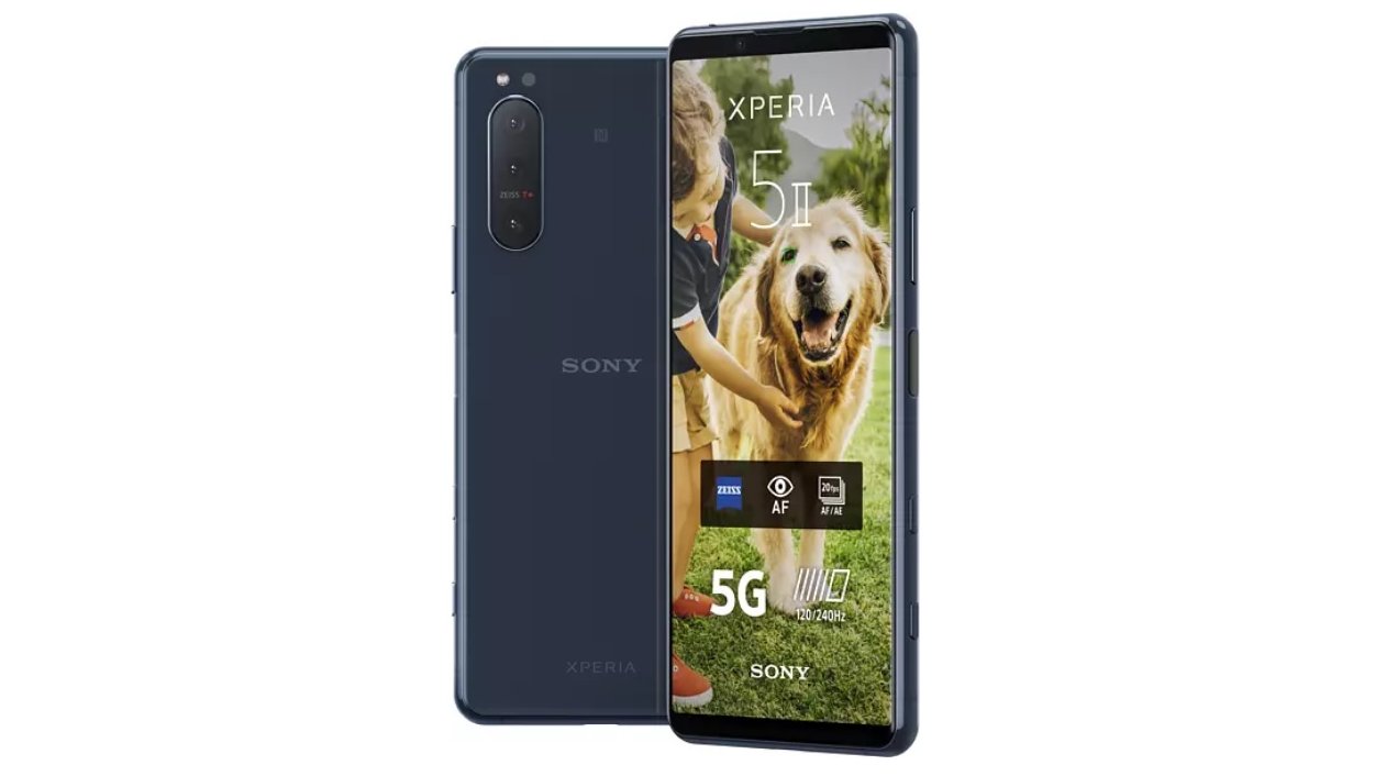 Top-5G-Handy: Das Xperia 5 II ist das einzige Modell im Test, das eine Note über 2,0 erhielt.