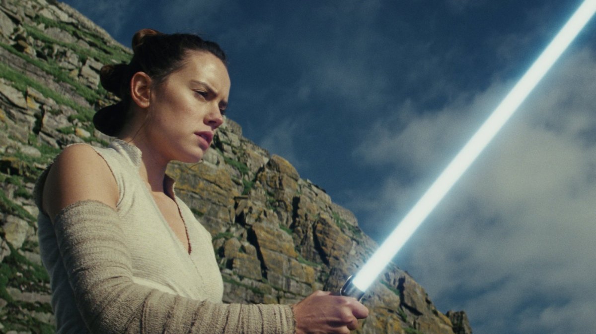 Daisy Ridley als Rey in Star Wars: The Last Jedi“