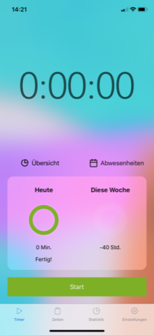 Auch diese App präsentiert sich übersichtlich, hat aber mehr Funktionen zu bieten als etwa die Anwendung des BMAS.