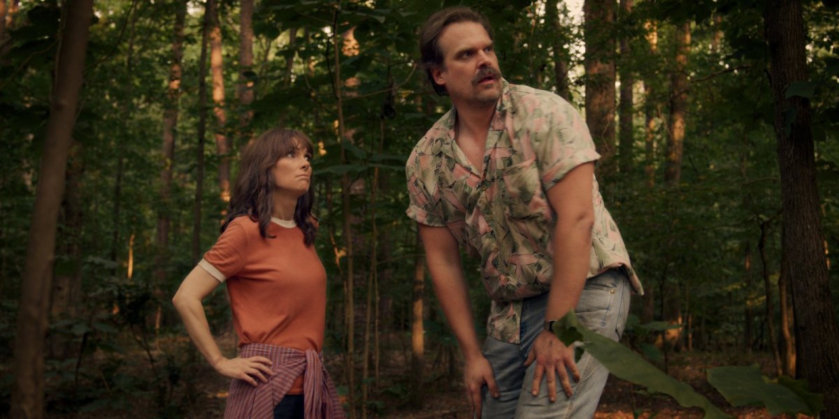 Joyce Byers und Sheriff Jim Hopper Stranger Things