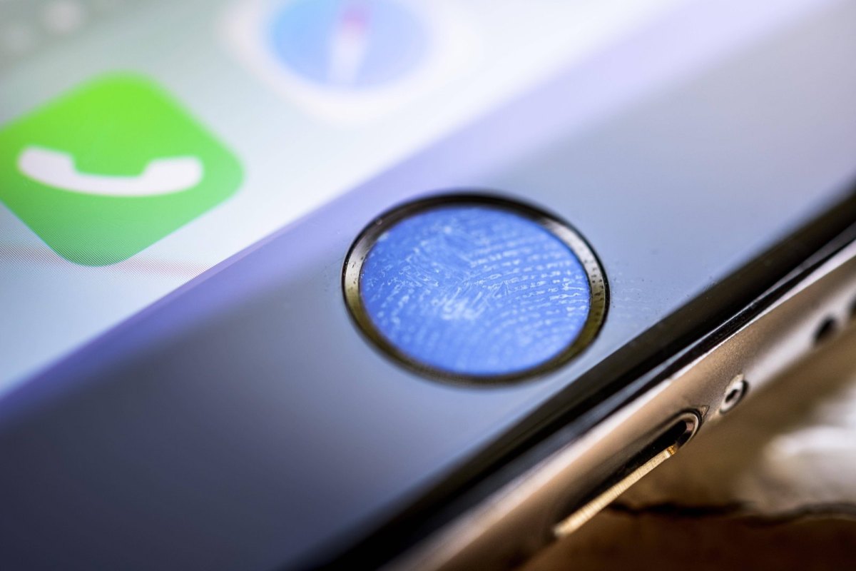 Touch ID auf einem iPhone