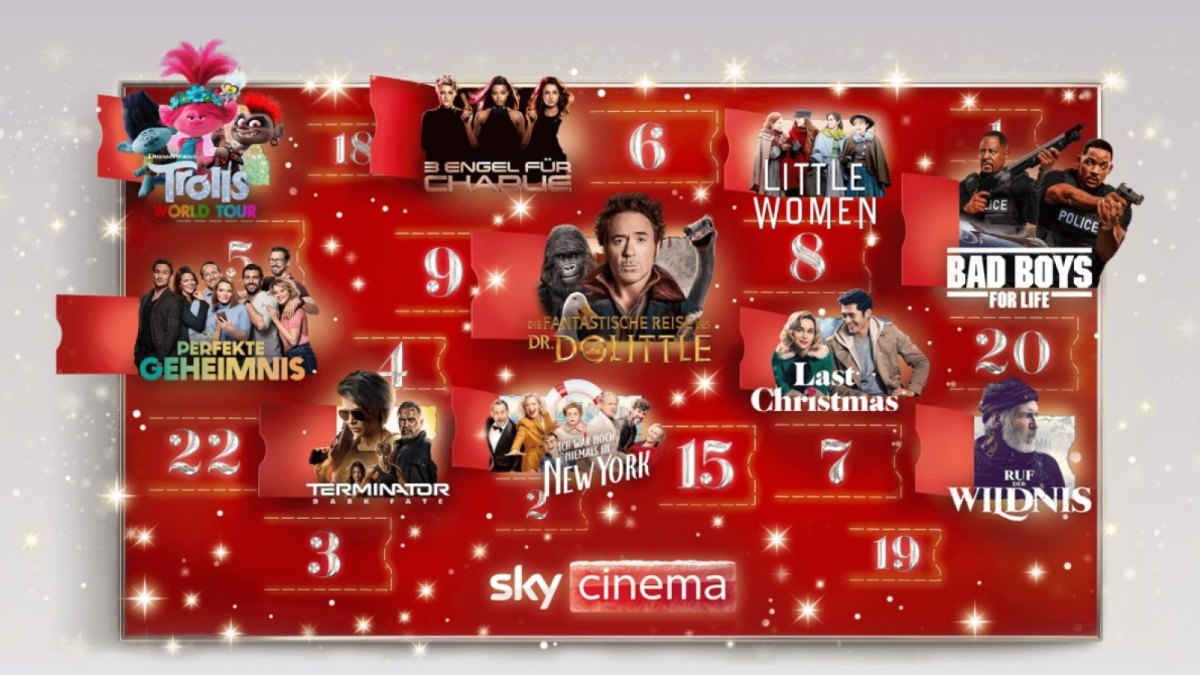 Weihnachtsfilme auf Sky: Ein Adventskalender