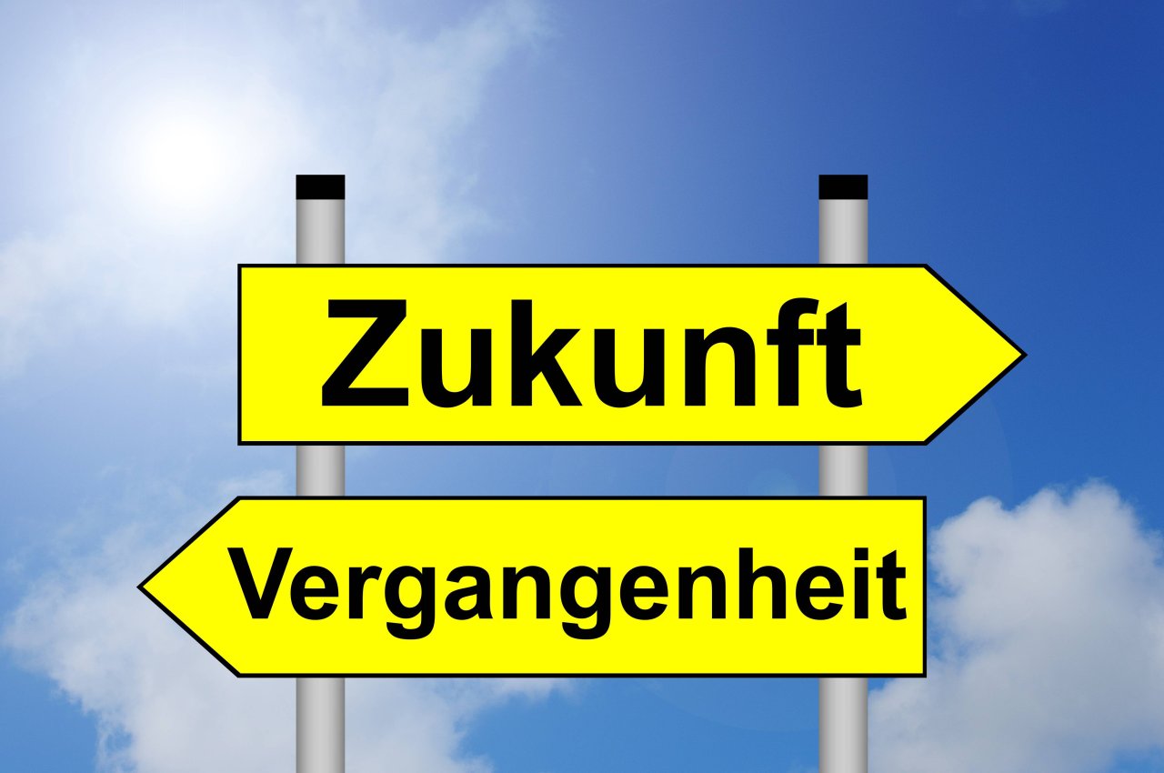 Wir können uns zwar an Vergangenes erinnern, richten unser Denken aber in eine Richtung: die, die wir Zukunft nennen.