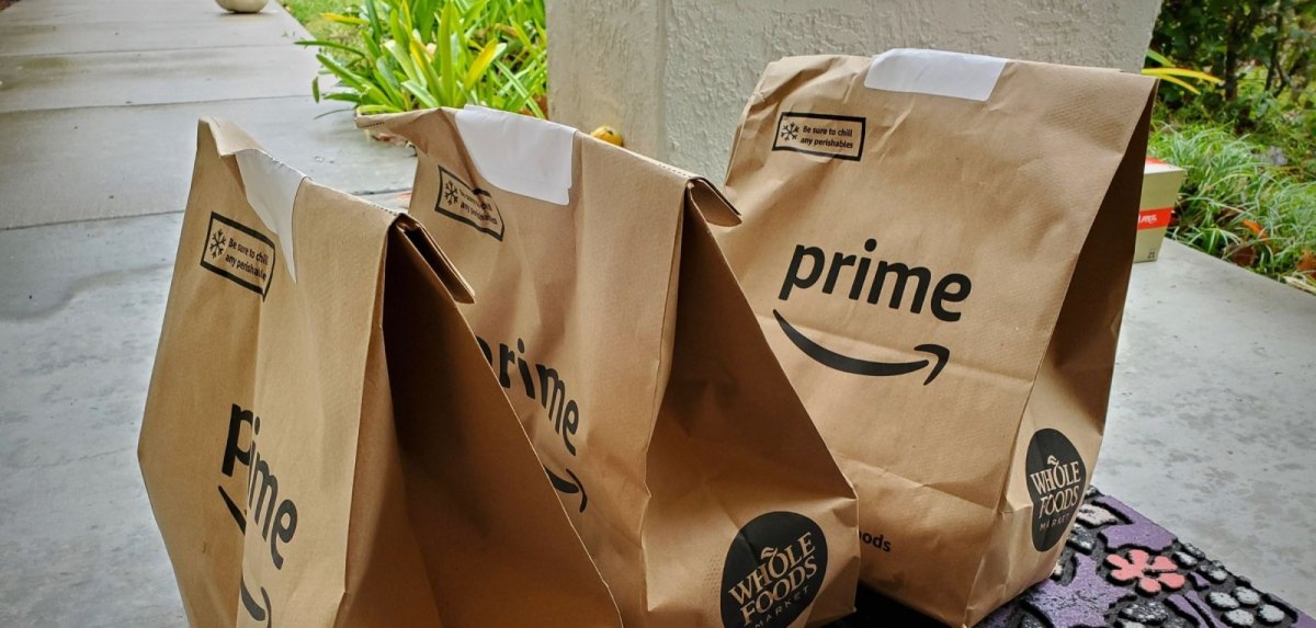 Amazon Prime Now-Tüten