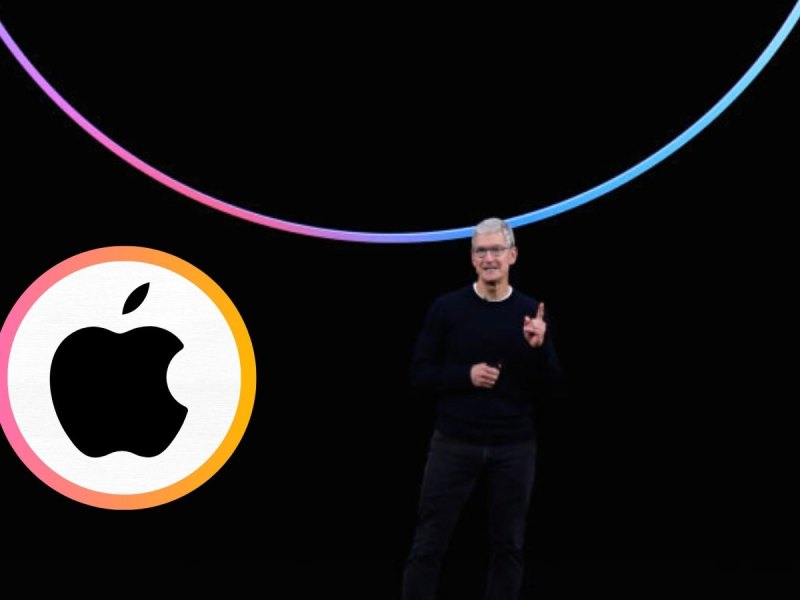 Tim Cook auf einer Apple Keynote-Präsentation