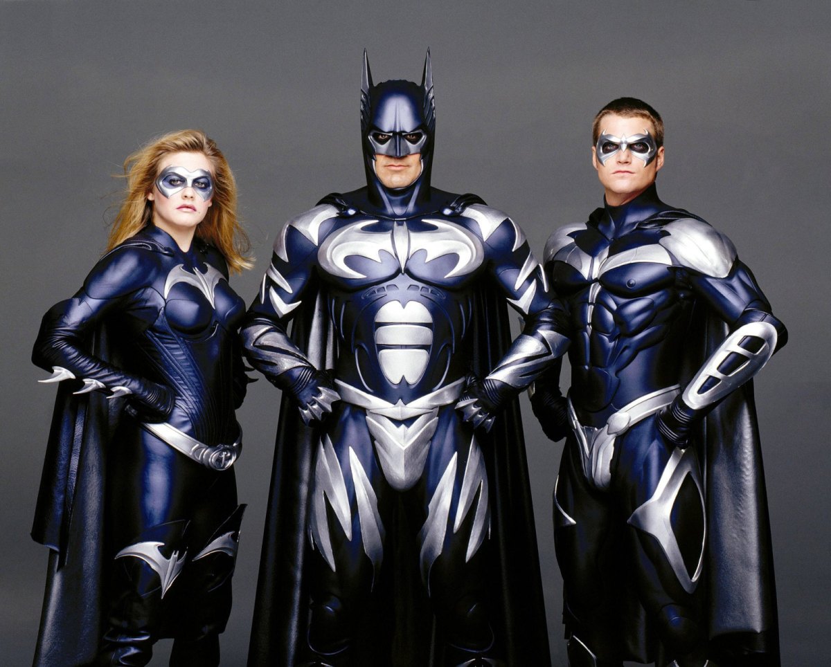 batman & robin alicia silverstone george clooney chris o'donnell