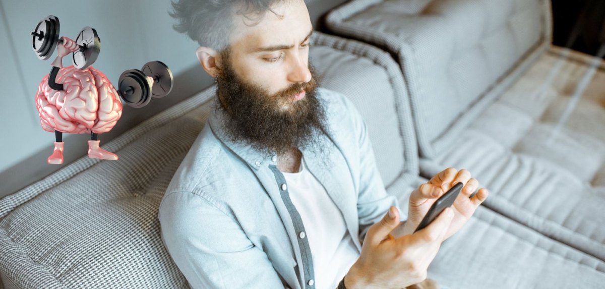 Gehirnjogging auf dem Smartphone