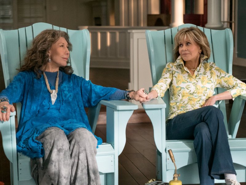 "Grace and Frankie" Szene