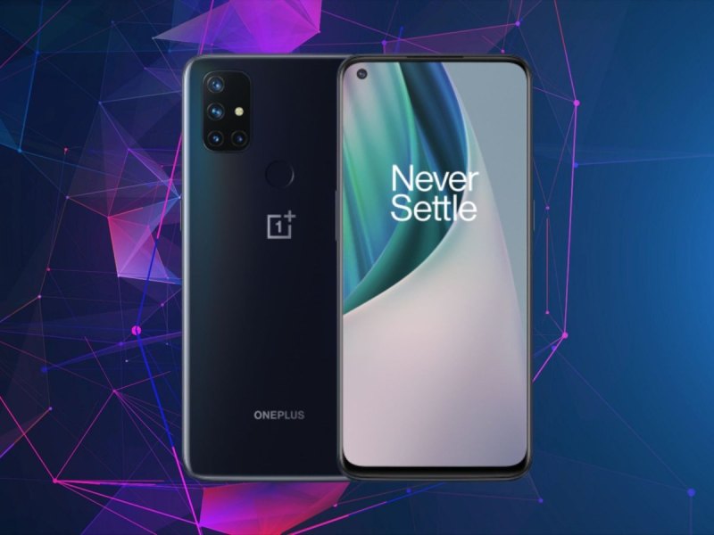 Das OnePlus Nord N10 5G.