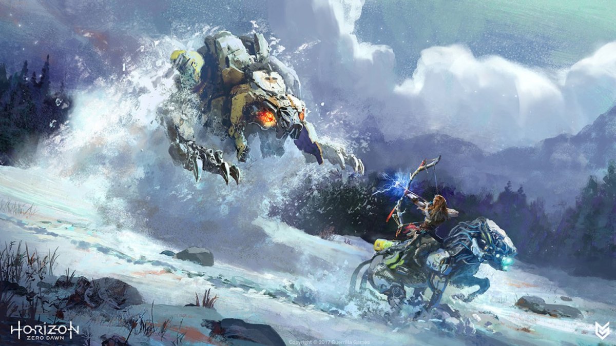 Artwork von "Horizon Zero Dawn"