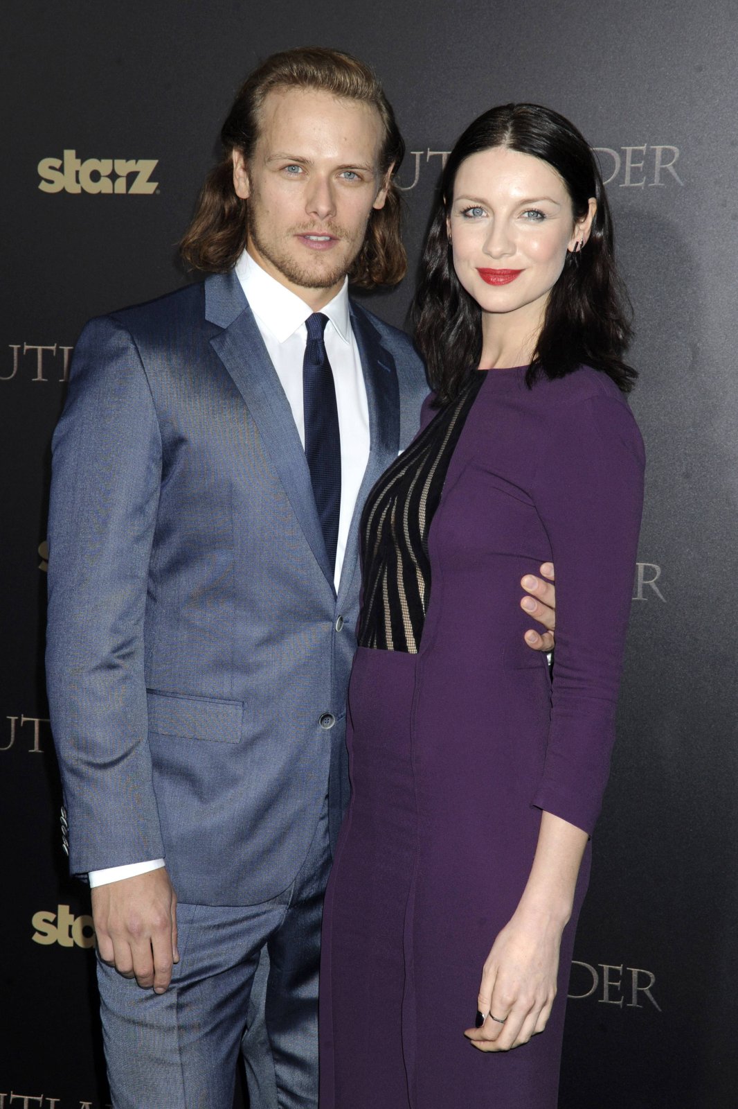 Sam Heughan und Caitriona Balfe