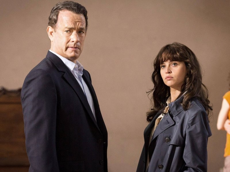 Tom Hanks und Felicity Jones in Inferno.