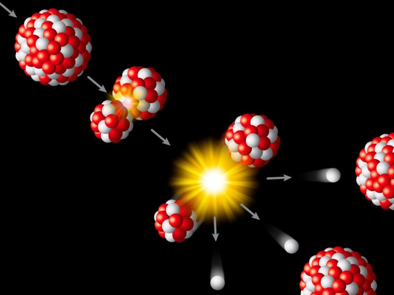 Kernspaltung.