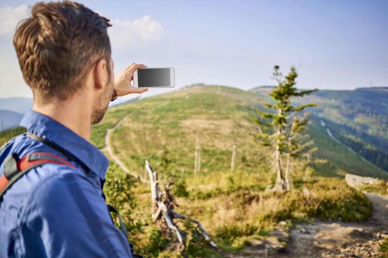 Auch für Landschaftsaufnahmen kann ein Fernglas-Gadget nützlich sein. 