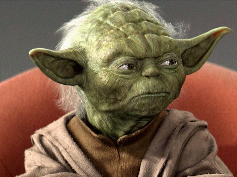 Yoda aus Star Wars: Episode Iii - Revenge Of The Sith.