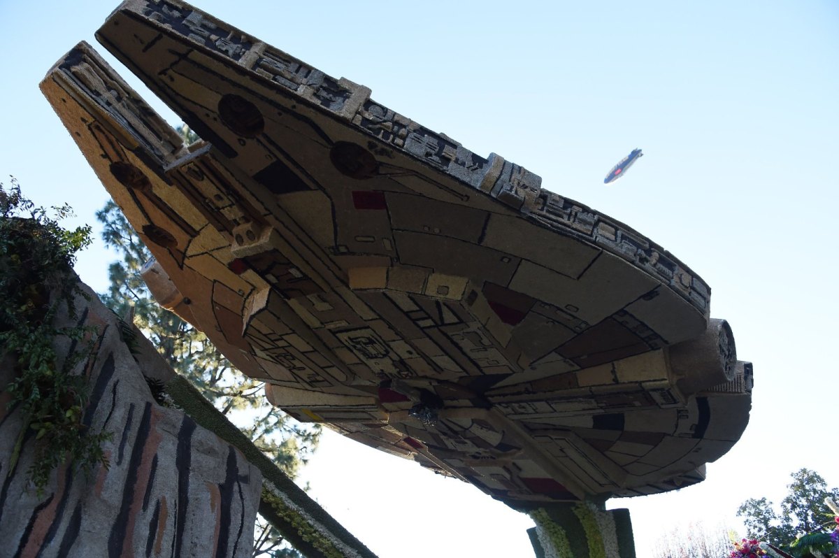 Modell des Star Wars Millennium Falcon