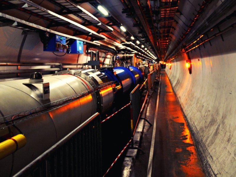 Large Hadron Collider (LHC) im CERN bei Genf