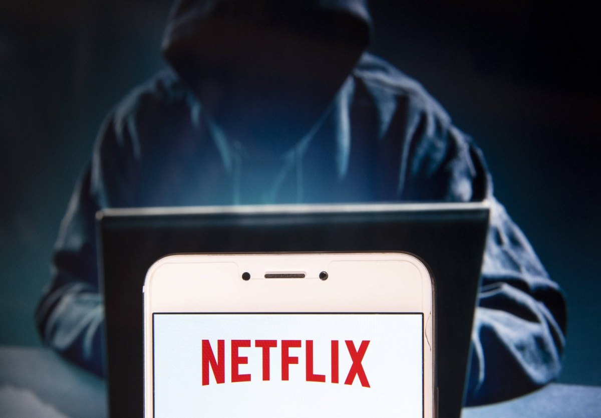 Hacker hinter Netflix Logo