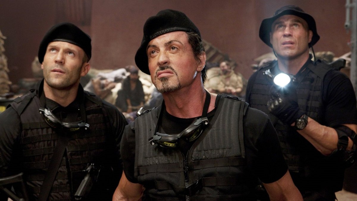 Filmeszene aus The Expendables.