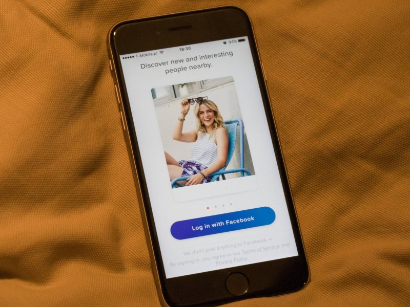 Tinder auf dem iPhone