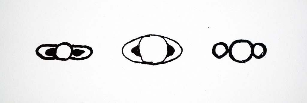 Skizze Saturn