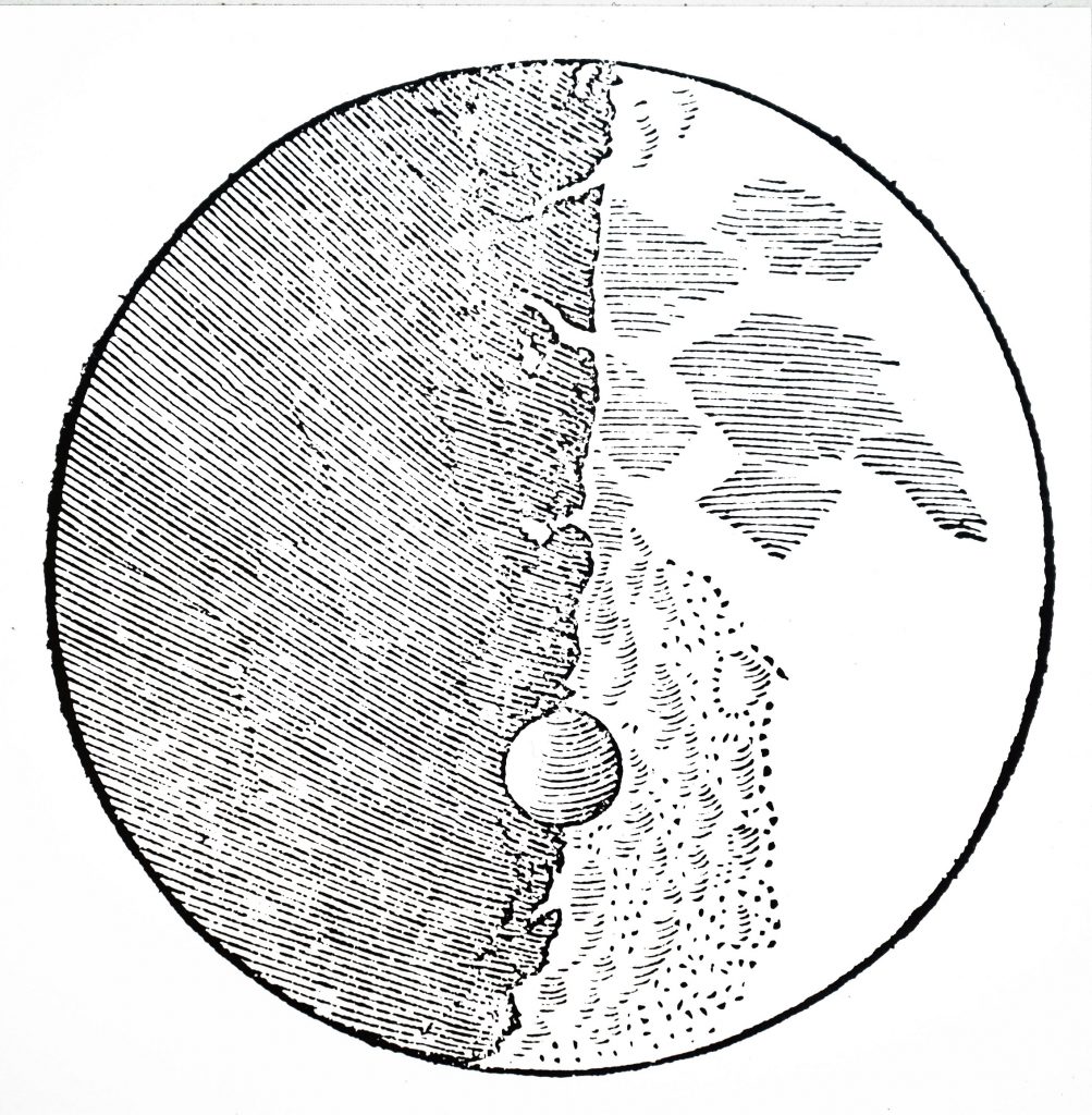Skizze Mond