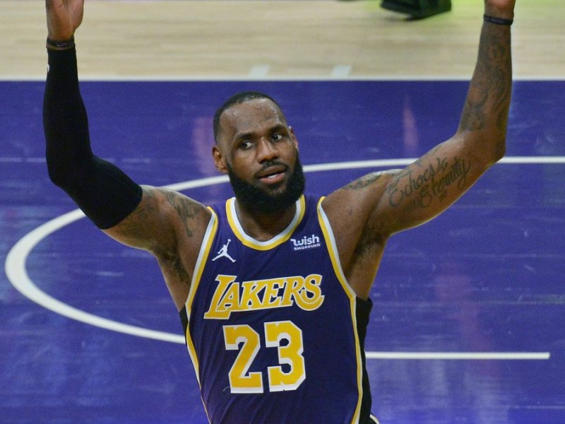 LeBron James ist der heutige Star der Los Angeles Lakers.. © imago images/UPI Photo