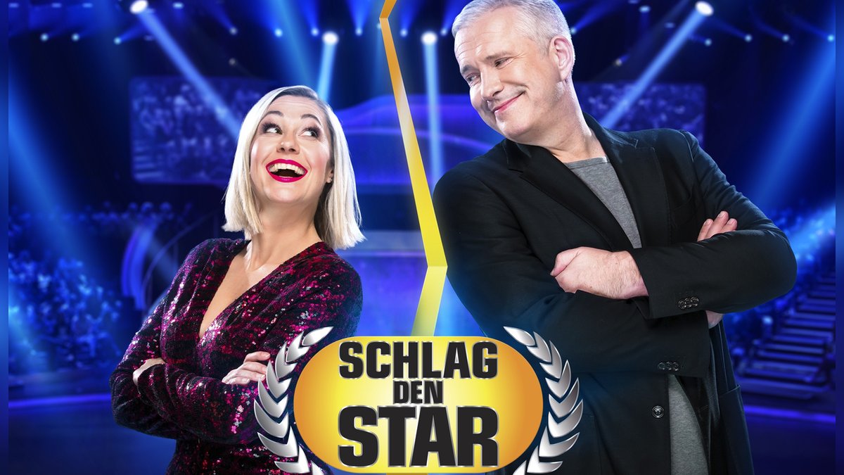 Ruth Moschner und Alexander Herrmann trafen bei "Schlag den Star" aufeinander.. © © ProSieben / Steffen Z. Wolff